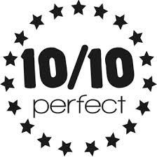 10/10 Perfect
